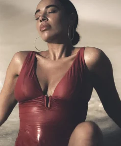 Luna Shaping Swimsuit - Red