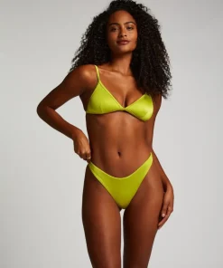 Luna Triangle Bikini Top - Green