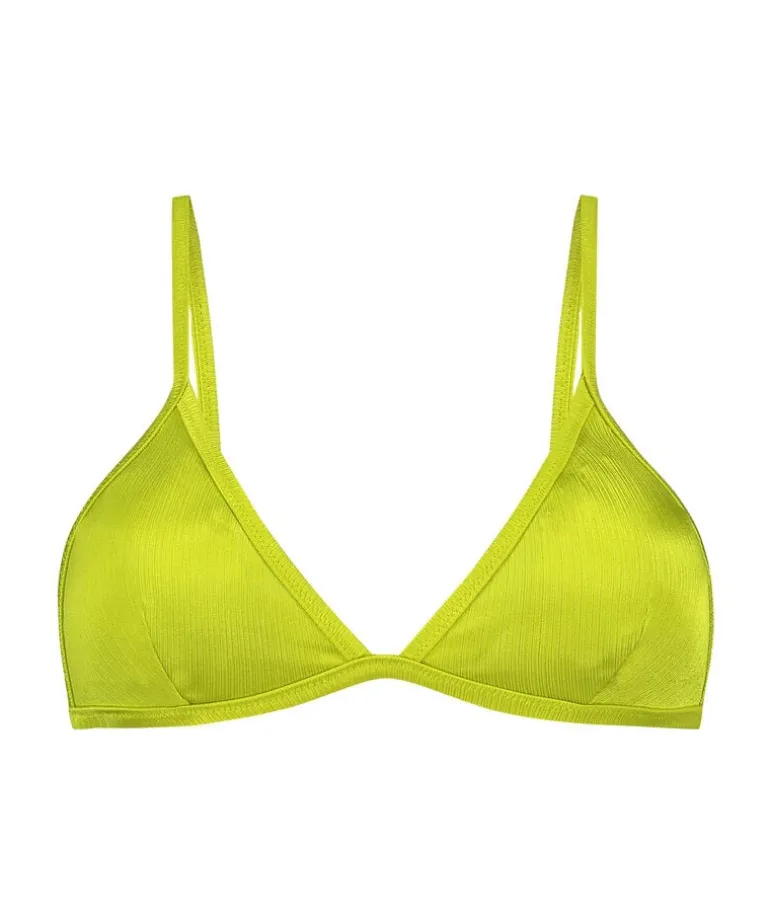 Luna Triangle Bikini Top - Green