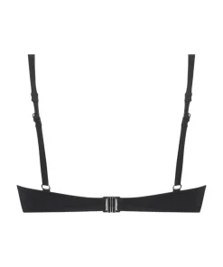 Luxe padded push-up bikini top Cup A - E - Black