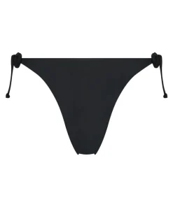 Luxe string bikini shorts - Black