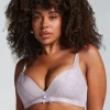 Lycke Padded Non-Wired Bra - Purple