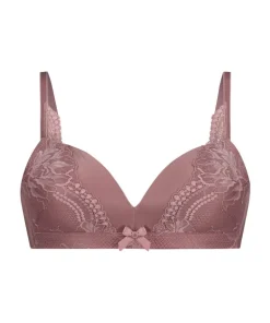 Lycke Padded Non-Wired Bra - Pink