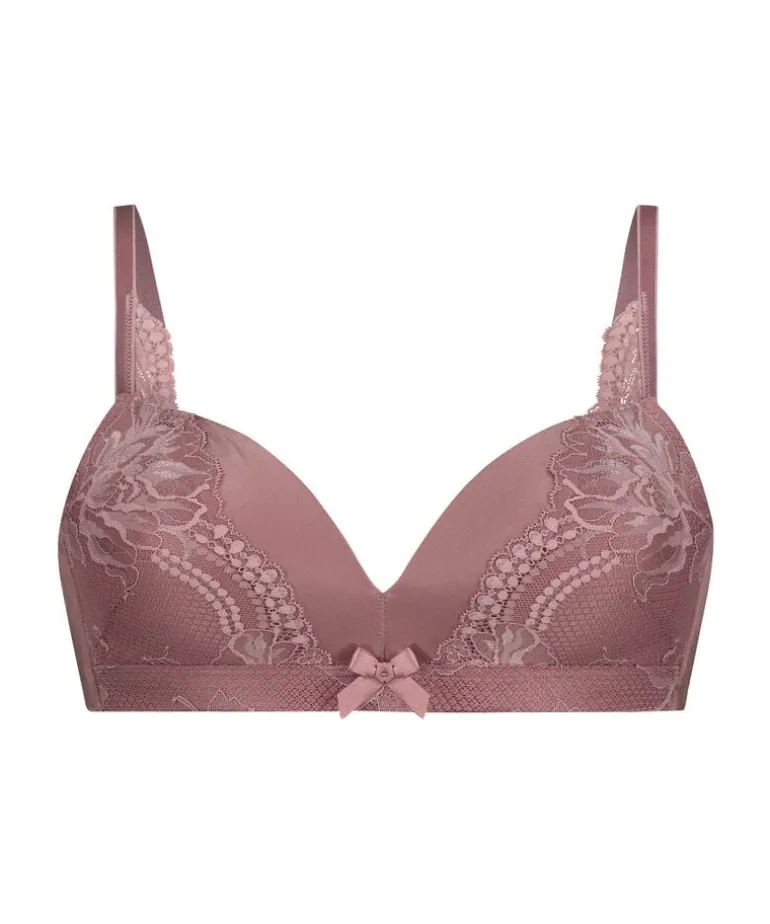 Lycke Padded Non-Wired Bra - Pink