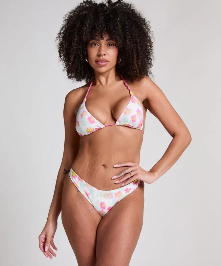 Madeira Triangle Bikini Top - Pink