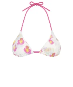 Madeira Triangle Bikini Top - Pink