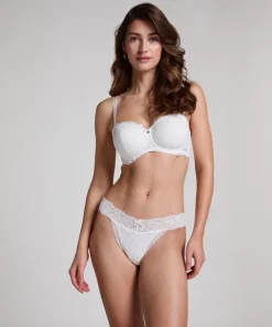 Madison Extra Low Thong - White