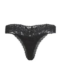 Madison Extra Low Thong - Black
