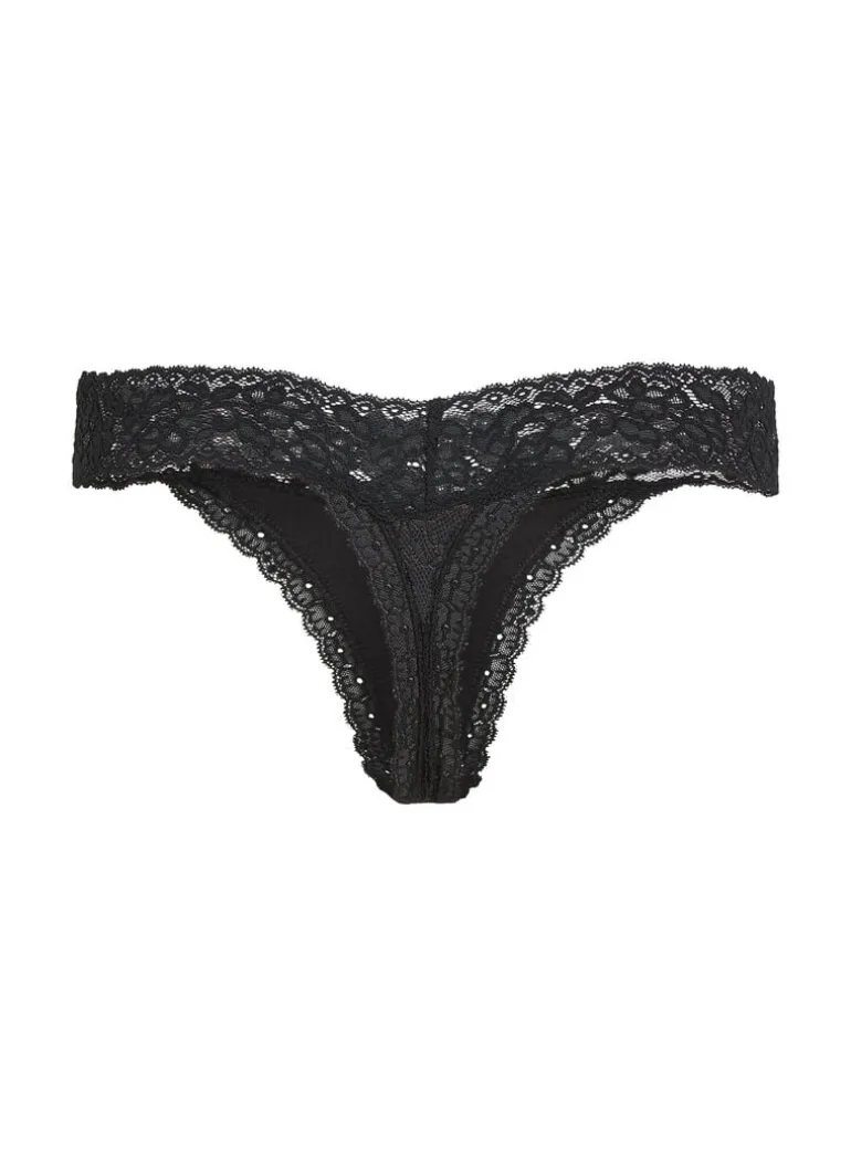 Madison Extra Low Thong - Black