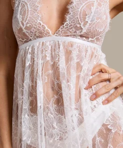 Magdalena Slip Dress - White