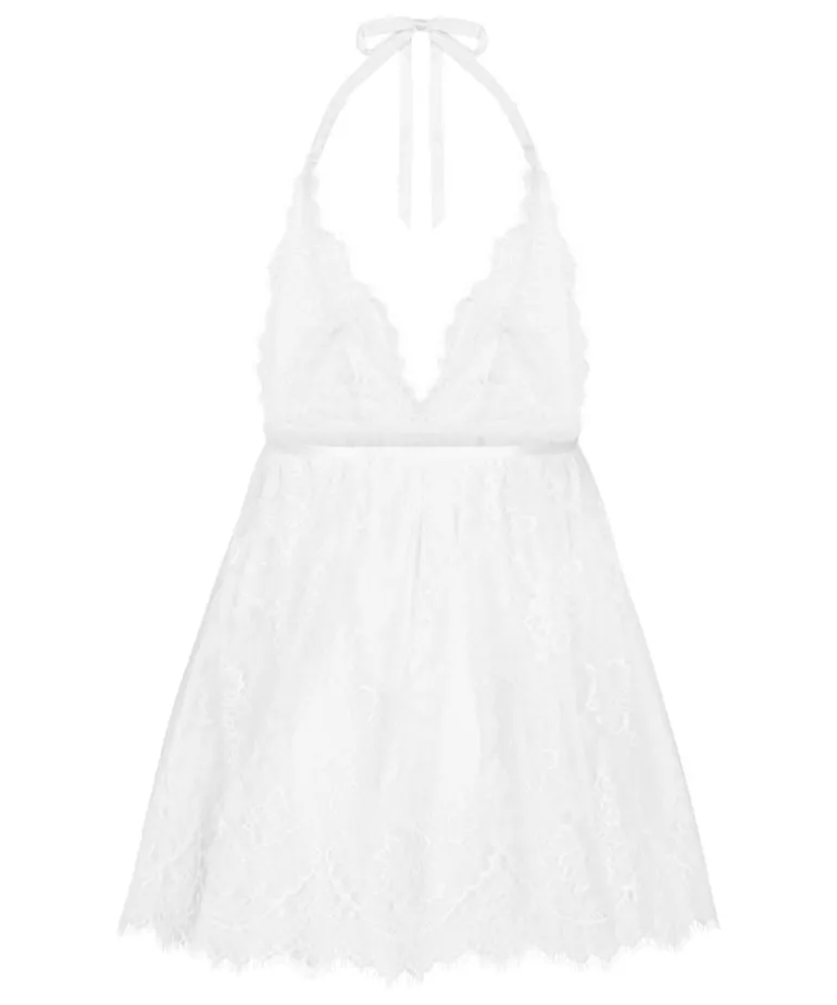 Magdalena Slip Dress - White