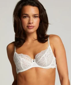 Marine Non-Padded Underwired Bra - White