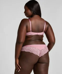 Marine Non-Padded Underwired Bra - Pink