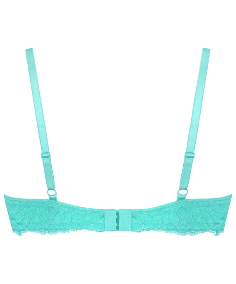 Marine Non-Padded Underwired Bra - Green
