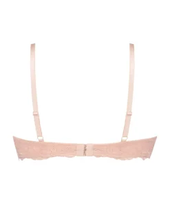 Marine Padded Push-Up Underwired Bra - Pink
