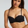 Marine Padded Underwired Bra - Black