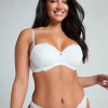 Marine Padded Underwired Bra - White