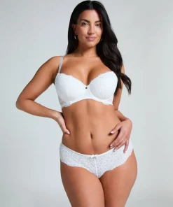 Marine Padded Underwired Bra - White