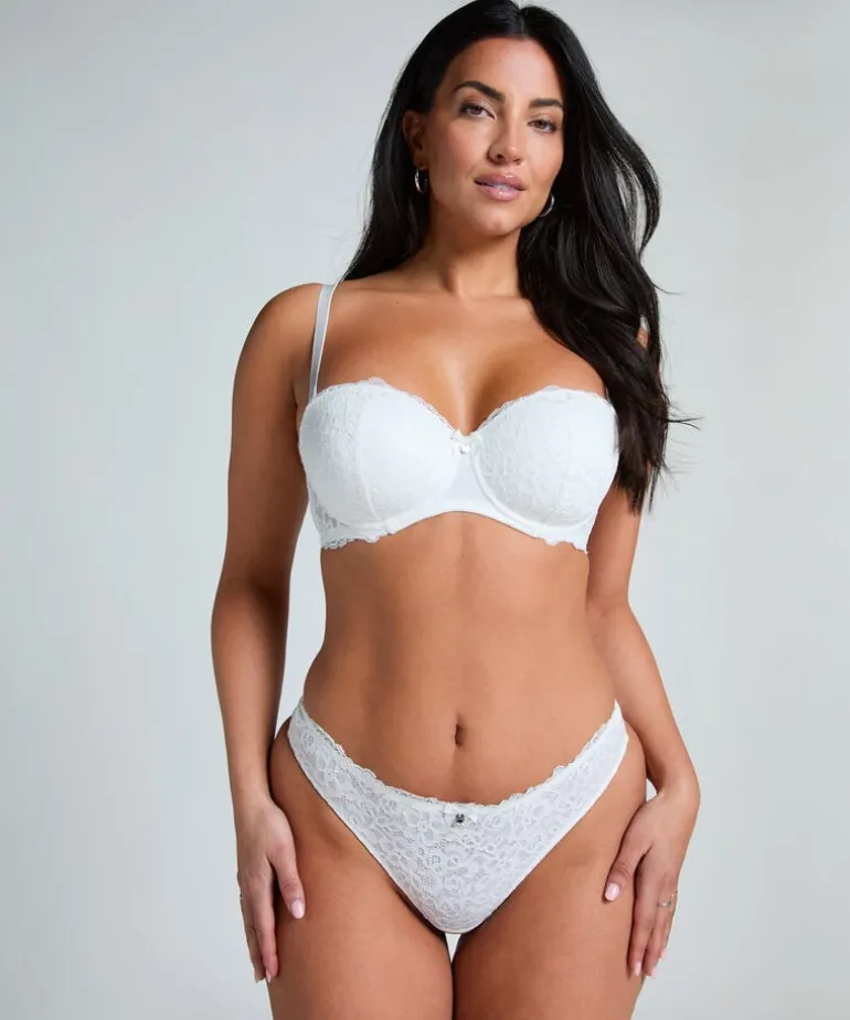 Marine Padded Underwired Bra - White