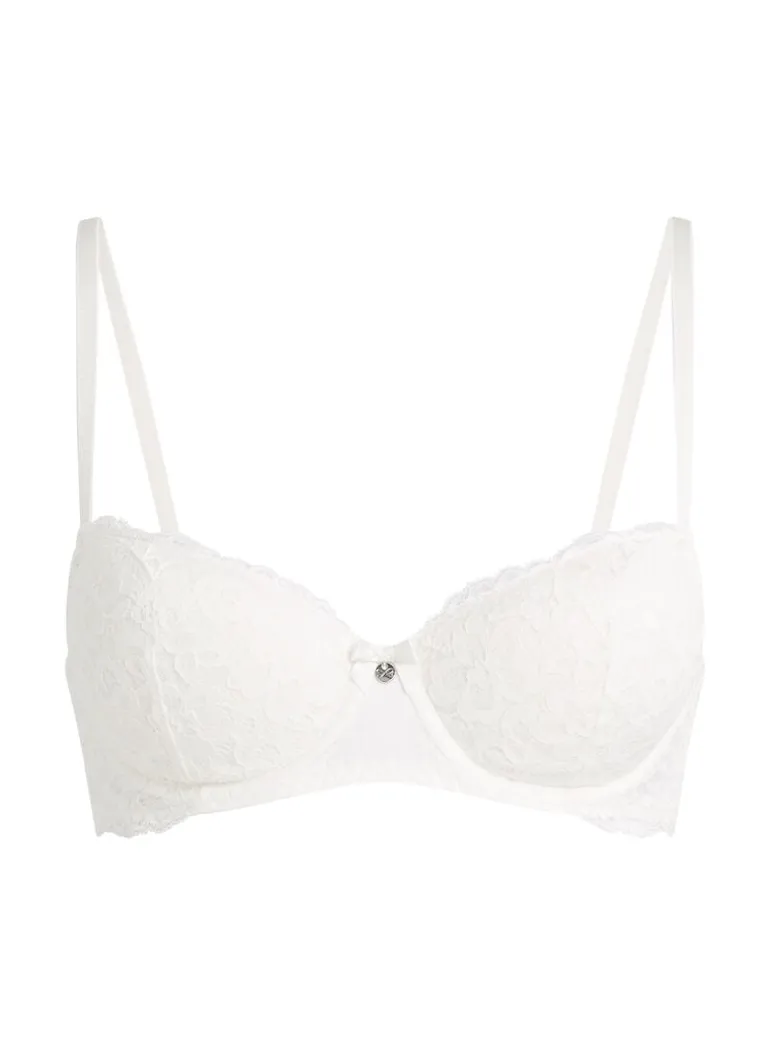 Marine Padded Underwired Bra - White