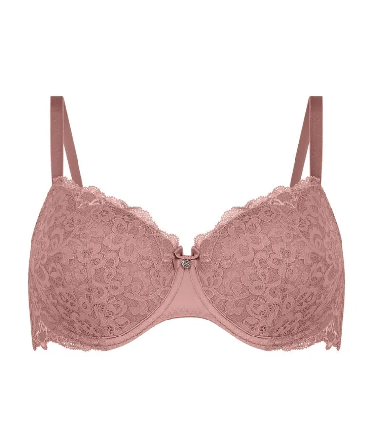 Marine Padded Underwired Bra - Pink