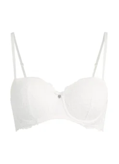 Marine Padded Underwired Bra - White