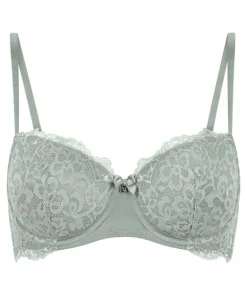 Marine Padded Underwired Bra - Green