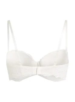 Marine Padded Underwired Bra - White