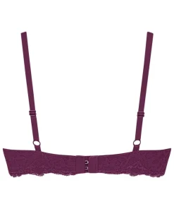 Marine Padded Underwired Bra - Purple