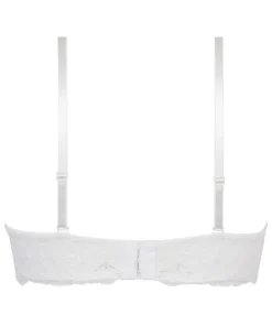Marine Padded Underwired Strapless Maximizer Bra - White