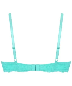 Marine Padded Underwired Bra - Green
