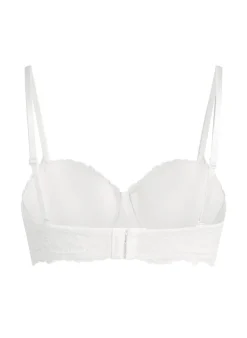 Marine Padded Underwired Bra - White