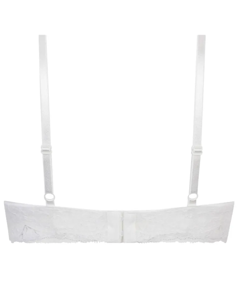 Marine Padded Underwired Maximizer Bra - White
