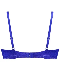 Marine Padded Underwired Bra - Blue