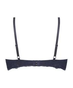 Marine Padded Underwired Bra - Blue