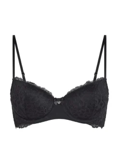 Marine Padded Underwired Bra - Black