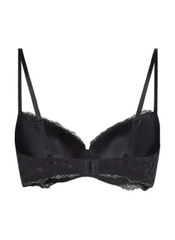 Marine Padded Underwired Bra - Black