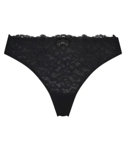 Marine Thong - Black