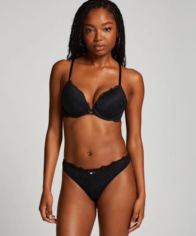 Marine Thong - Blue