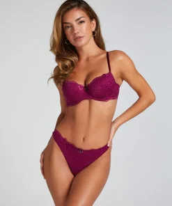 Marine Thong - Purple