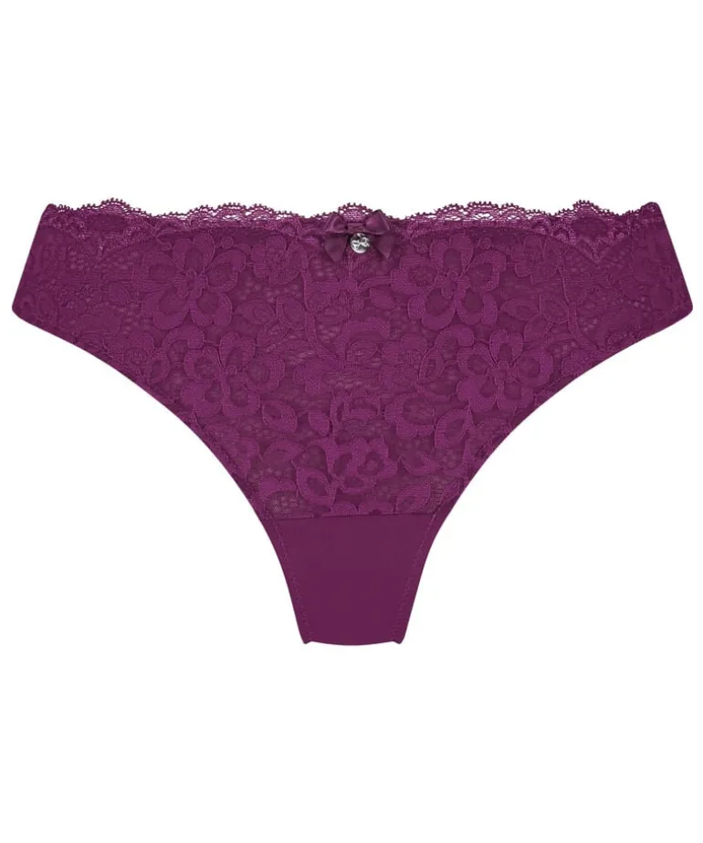 Marine Thong - Purple