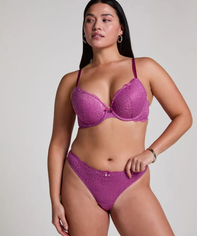Marine Thong - Purple