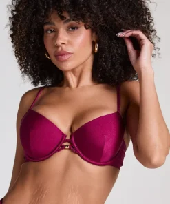Marrakech Padded Underwired Bikini Top - Red