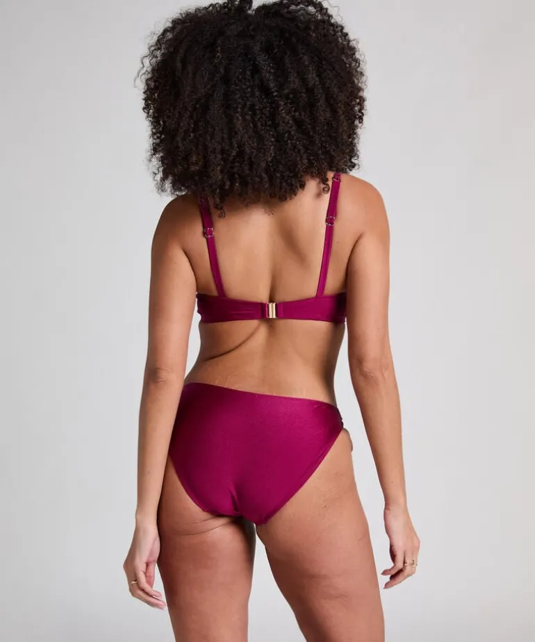 Marrakech Padded Underwired Bikini Top - Red