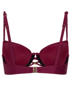 Marrakech Padded Underwired Bikini Top - Red