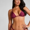 Marrakech Triangle Bikini Top - Red