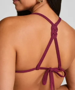 Marrakech Triangle Bikini Top - Red