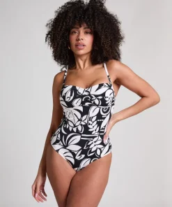 Mauritius Bandeau Bathingsuit - Black
