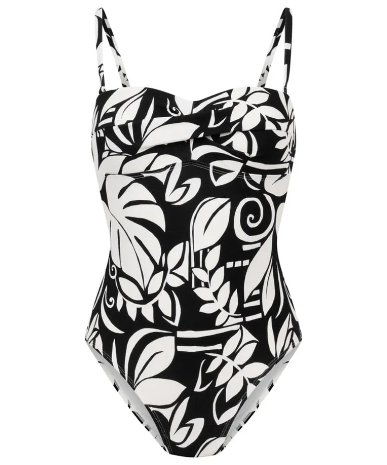 Mauritius Bandeau Bathingsuit - Black