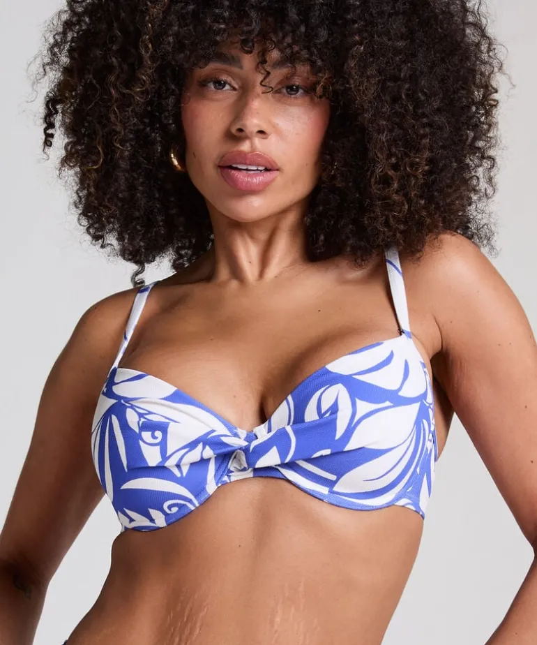 Mauritius Bikini Top - Blue